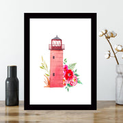 Quadro Decorativo MDF Emoldurado - Arte Multicolor 24x29cm com Moldura de Madeira 2cm