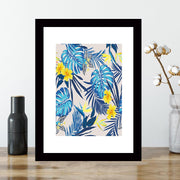 Quadro Decorativo MDF Emoldurado - Arte Multicolor 24x29cm com Moldura de Madeira 2cm