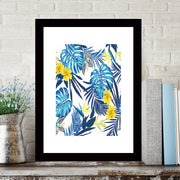 Quadro Decorativo MDF Emoldurado - Arte Multicolor 24x29cm com Moldura de Madeira 2cm