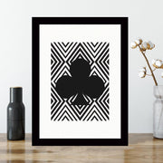 Quadro Decorativo MDF Emoldurado - Arte Multicolor 24x29cm com Moldura de Madeira 2cm