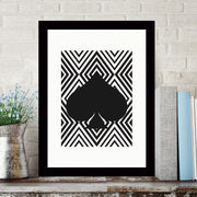 Quadro Decorativo MDF Emoldurado - Arte Multicolor 24x29cm com Moldura de Madeira 2cm