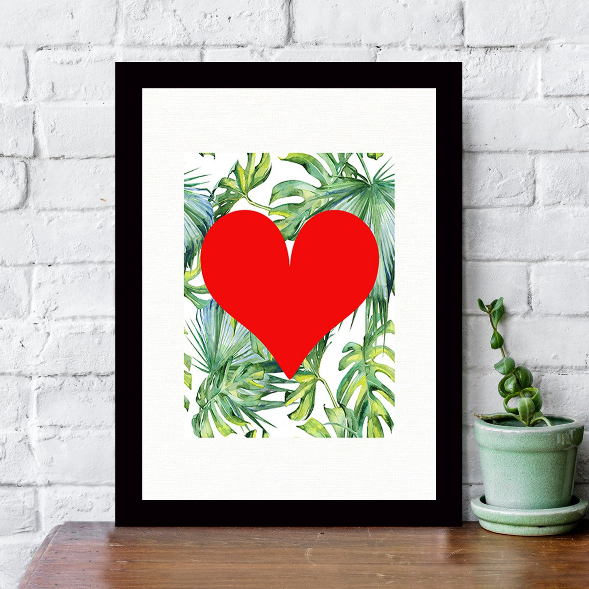 Quadro Decorativo MDF Emoldurado - Arte Multicolor 24x29cm com Moldura de Madeira 2cm