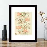 Quadro Decorativo MDF Emoldurado - Arte Multicolor 24x29cm com Moldura de Madeira 2cm