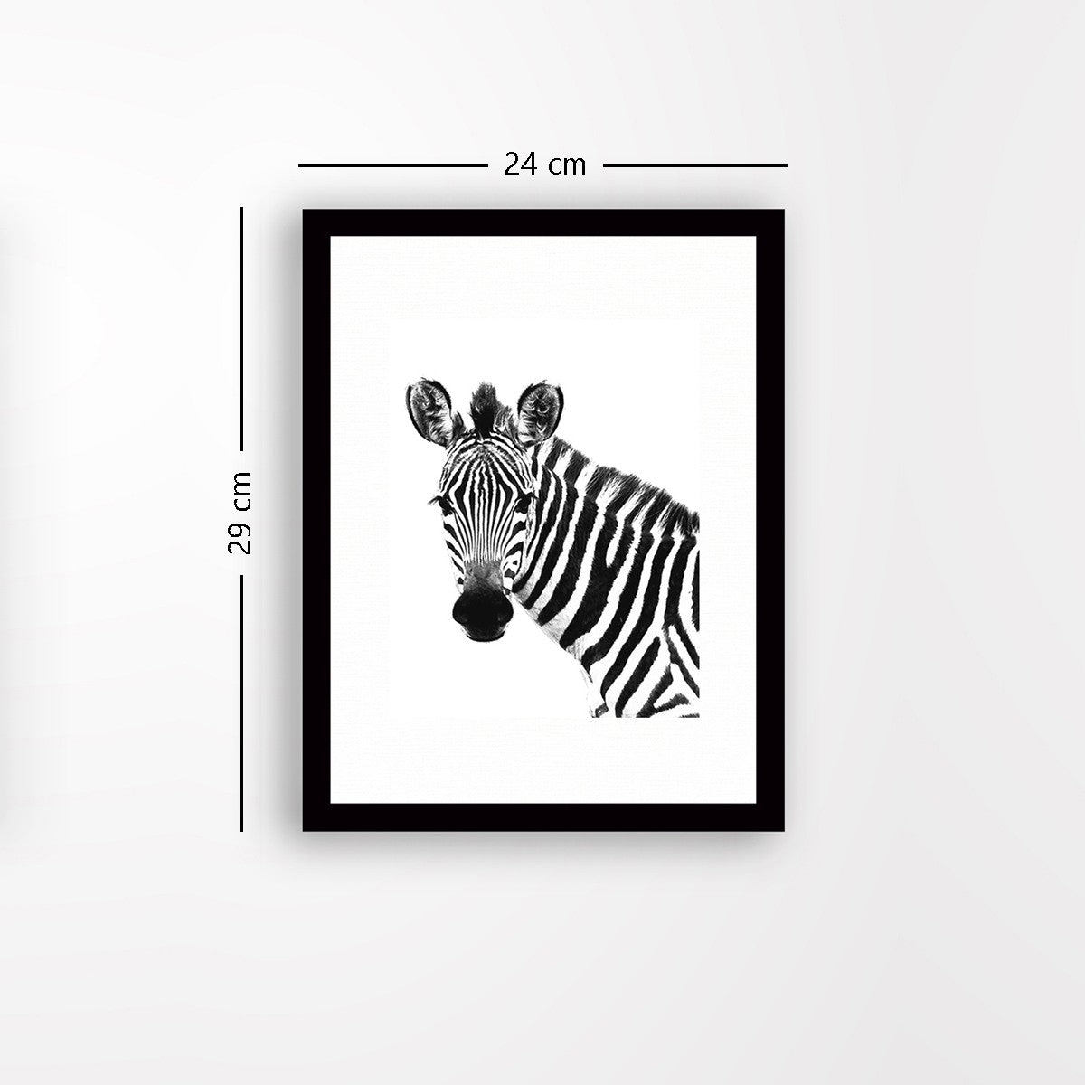 Quadro Decorativo MDF Emoldurado - Arte Multicolor 24x29cm com Moldura de Madeira 2cm