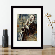 Quadro Decorativo MDF Emoldurado - Arte Multicolor 24x29cm com Moldura de Madeira 2cm