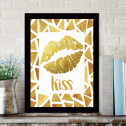 Quadro Decorativo MDF Emoldurado - Arte Multicolor 24x29cm com Moldura de Madeira 2cm