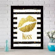 Quadro Decorativo MDF Emoldurado - Arte Multicolor 24x29cm com Moldura de Madeira 2cm