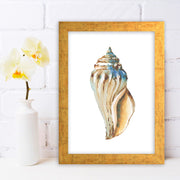 Quadro Decorativo MDF Emoldurado - Arte Multicolor 24x29cm com Moldura de Madeira 2cm