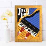 Quadro Decorativo MDF Emoldurado - Arte Multicolor 24x29cm com Moldura de Madeira 2cm