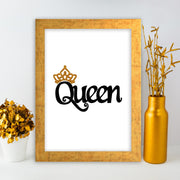 Quadro Decorativo MDF Emoldurado - Arte Multicolor 24x29cm com Moldura de Madeira 2cm