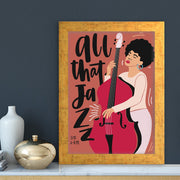 Quadro Decorativo MDF Emoldurado - Arte Multicolor 24x29cm com Moldura de Madeira 2cm