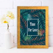 Quadro Decorativo MDF Emoldurado - Arte Multicolor 24x29cm com Moldura de Madeira 2cm