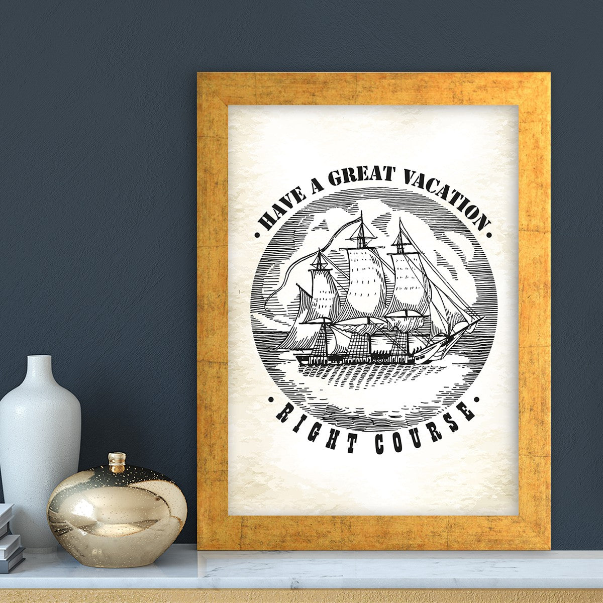 Quadro Decorativo MDF Emoldurado - Arte Multicolor 24x29cm com Moldura de Madeira 2cm