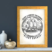 Quadro Decorativo MDF Emoldurado - Arte Multicolor 24x29cm com Moldura de Madeira 2cm