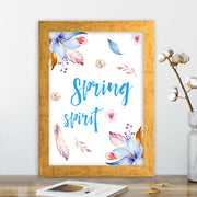 Quadro Decorativo MDF Emoldurado - Arte Multicolor 24x29cm com Moldura de Madeira 2cm