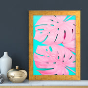 Quadro Decorativo MDF Emoldurado - Arte Multicolor 24x29cm com Moldura de Madeira 2cm