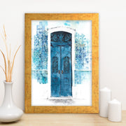 Quadro Decorativo MDF Emoldurado - Arte Multicolor 24x29cm com Moldura de Madeira 2cm