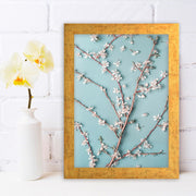 Quadro Decorativo MDF Emoldurado - Arte Multicolor 24x29cm com Moldura de Madeira 2cm