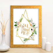 Quadro Decorativo MDF Emoldurado - Arte Multicolor 24x29cm com Moldura de Madeira 2cm