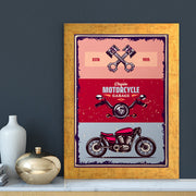 Quadro Decorativo MDF Emoldurado - Arte Multicolor 24x29cm com Moldura de Madeira 2cm