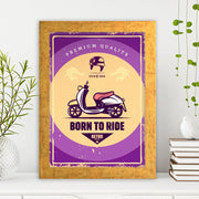 Quadro Decorativo MDF Emoldurado - Arte Multicolor 24x29cm com Moldura de Madeira 2cm