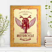 Quadro Decorativo MDF Emoldurado - Arte Multicolor 24x29cm com Moldura de Madeira 2cm