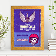 Quadro Decorativo MDF Emoldurado - Arte Multicolor 24x29cm com Moldura de Madeira 2cm