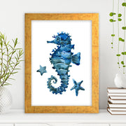 Quadro Decorativo MDF Emoldurado - Arte Multicolor 24x29cm com Moldura de Madeira 2cm