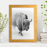 Quadro Decorativo MDF Emoldurado - Arte Multicolor 24x29cm com Moldura de Madeira 2cm