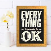 Quadro Decorativo MDF Emoldurado - Arte Multicolor 24x29cm com Moldura de Madeira 2cm