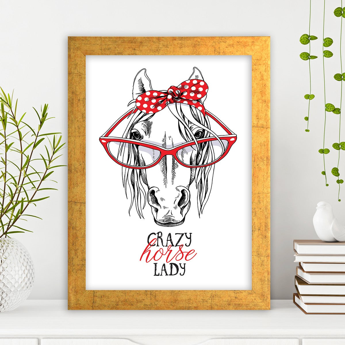 Quadro Decorativo MDF Emoldurado - Arte Multicolor 24x29cm com Moldura de Madeira 2cm