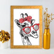 Quadro Decorativo MDF Emoldurado - Arte Multicolor 24x29cm com Moldura de Madeira 2cm