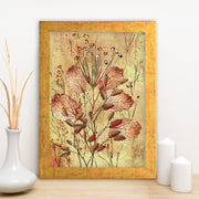 Quadro Decorativo MDF Emoldurado - Arte Multicolor 24x29cm com Moldura de Madeira 2cm