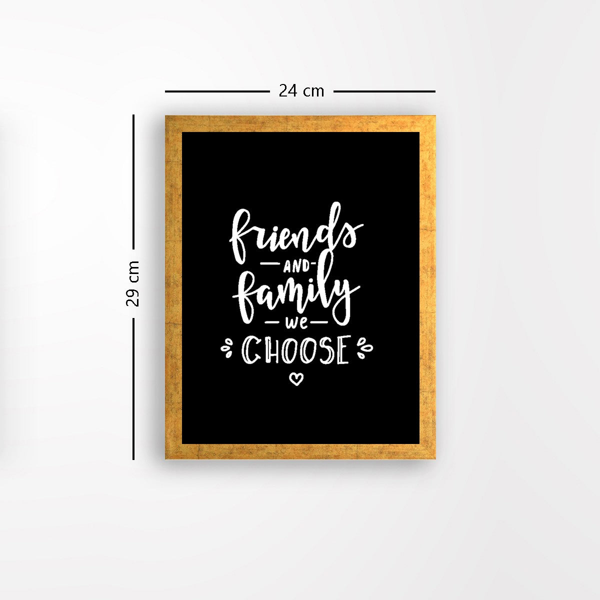 Quadro Decorativo MDF Emoldurado - Arte Multicolor 24x29cm com Moldura de Madeira 2cm