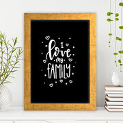 Quadro Decorativo MDF Emoldurado - Arte Multicolor 24x29cm com Moldura de Madeira 2cm