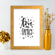 Quadro Decorativo MDF Emoldurado - Arte Multicolor 24x29cm com Moldura de Madeira 2cm