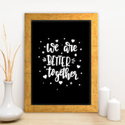 Quadro Decorativo MDF Emoldurado - Arte Multicolor 24x29cm com Moldura de Madeira 2cm