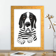 Quadro Decorativo MDF Emoldurado - Arte Multicolor 24x29cm com Moldura de Madeira 2cm