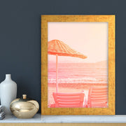 Quadro Decorativo MDF Emoldurado - Arte Multicolor 24x29cm com Moldura de Madeira 2cm