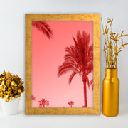 Quadro Decorativo MDF Emoldurado - Arte Multicolor 24x29cm com Moldura de Madeira 2cm