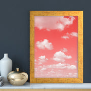 Quadro Decorativo MDF Emoldurado - Arte Multicolor 24x29cm com Moldura de Madeira 2cm