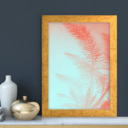 Quadro Decorativo MDF Emoldurado - Arte Multicolor 24x29cm com Moldura de Madeira 2cm