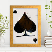 Quadro Decorativo MDF Emoldurado - Arte Multicolor 24x29cm com Moldura de Madeira 2cm