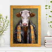 Quadro Decorativo MDF Emoldurado - Arte Multicolor 24x29cm com Moldura de Madeira 2cm