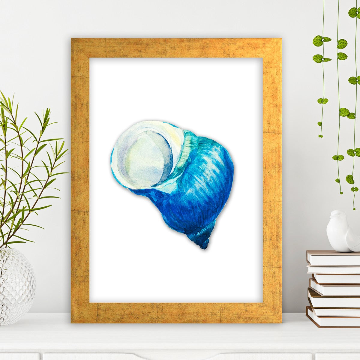 Quadro Decorativo MDF Emoldurado - Arte Multicolor 24x29cm com Moldura de Madeira 2cm