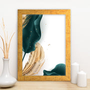 Quadro Decorativo MDF Emoldurado - Arte Multicolor 24x29cm com Moldura de Madeira 2cm