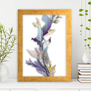 Quadro Decorativo MDF Emoldurado - Arte Multicolor 24x29cm com Moldura de Madeira 2cm