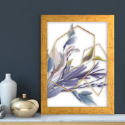 Quadro Decorativo MDF Emoldurado - Arte Multicolor 24x29cm com Moldura de Madeira 2cm