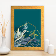 Quadro Decorativo MDF Emoldurado - Arte Multicolor 24x29cm com Moldura de Madeira 2cm