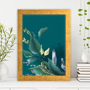 Quadro Decorativo MDF Emoldurado - Arte Multicolor 24x29cm com Moldura de Madeira 2cm